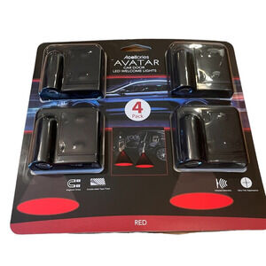 AVATAR Car Door LED welcome lights 4 PACK RED Acellories NEW Auto accessories